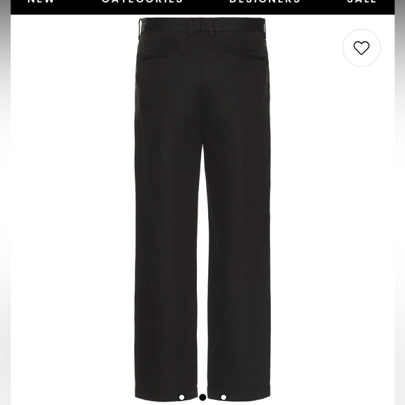 ALL SAINTS Sainte Trouser in Liquorice black - Picture 2 of 4